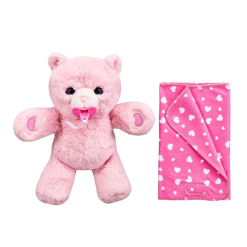 TAKARA TOMY Hug Me Nerun Peach Bear W290×H185×D165mm