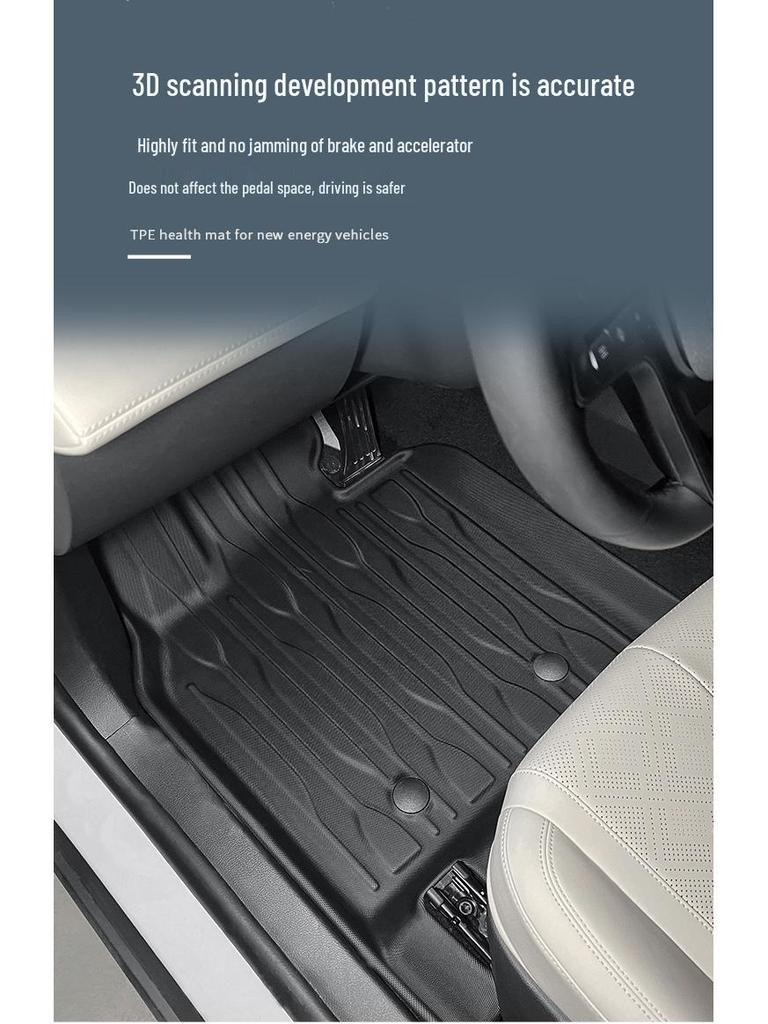 Eco-Friendly TPE Floor Mats & Trunk Liner for 2025 BYD Qin PLUS EV Cars