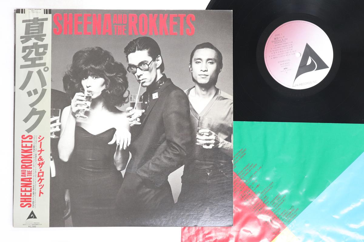 

LP Record SHEENA & THE ROKKETS - Shinku Pack ALR6023 ALFA 1980 Japan Obi Japanese Pop/Rock Used