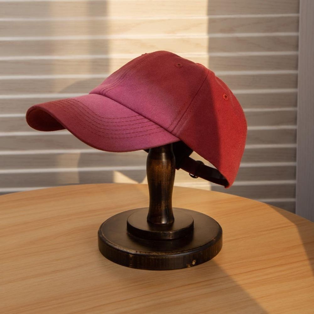 Adjustable Outdoor Sports Hat Quick Dry Snapback Hat Ponytail Gradient Color Baseball Cap  Camping