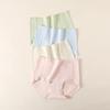 Fenteng Women's Silk-Blend Breathable Cotton Underwear 4-Pack