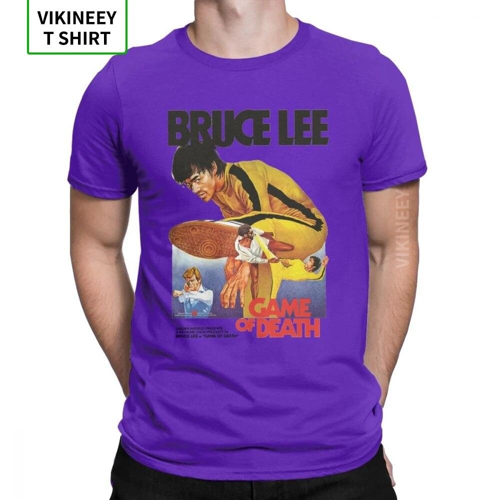 Game Of Death Bruce Lee T Shirt Unisex Cotton Superior T-Shirt Dragon Movie Kung Fu Brusli Karate China Tees Short Sleeve Tops