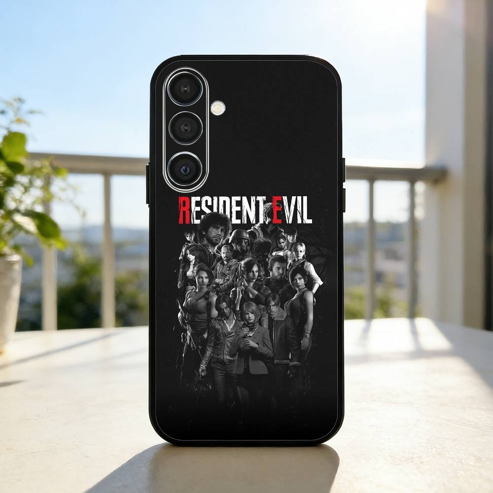 Game R-Resident E-Evil R-Requiem Phone Case For Samsung A73,72,71,53,52,51,22,91,80, Soft Black Cover