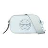Miller Logo Zip Closure Patent Leather Mini Shoulder Crossbody Bag Women Bags Blue 158489-400