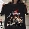 Nueva camiseta de manga corta con firma de la banda The Warning para hombre S-235XL algodón