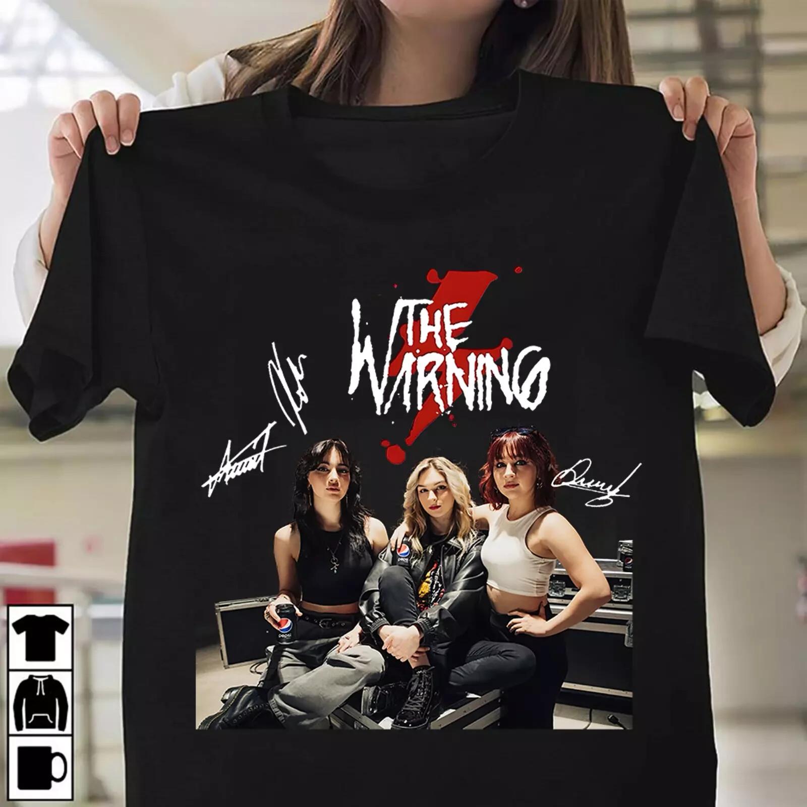 New The Warning band Signature Short Sleeve Men S-235XL T Shirt cotton XL