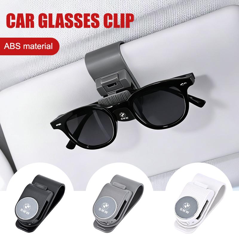 Eyeglasses Holder Clip Easy Mount Fits All Vehicles Secure Fashion Glasses Storage For BMW M5 M4 M3 F20 F40 F22 F30 E90 F32 F10 ZK9