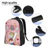 Sailors Moon Backpack Male  Lightweight Backpacks Polyester Leisure High School Bags Hiking Designer Rucksack