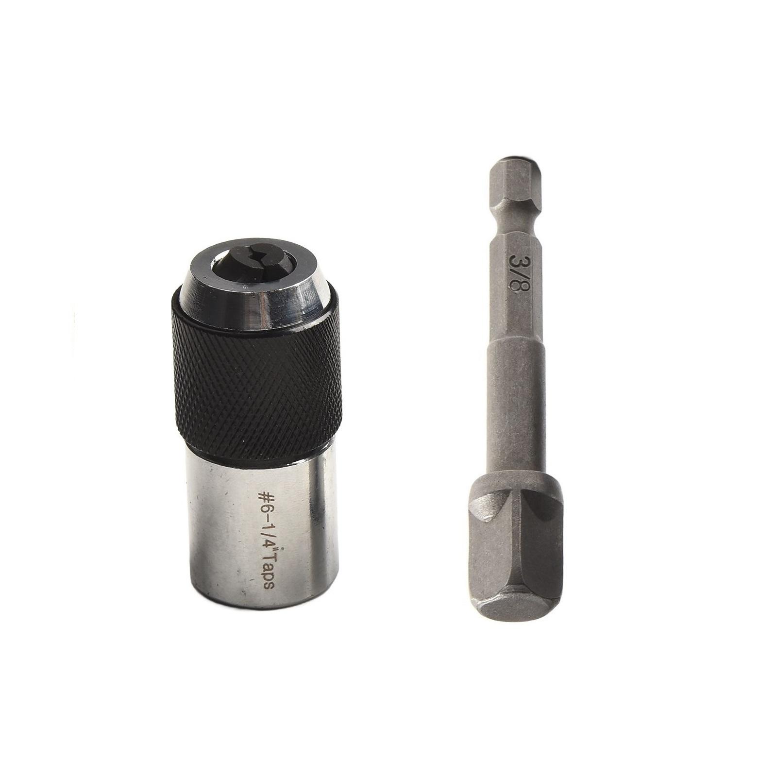 

23PCS Tap Extractor and Socket Set with 3/8 inch Adapter for Ratchet and Drill Use Offering Efficient Thread Removal and Repair