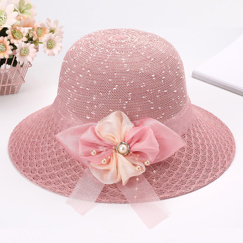 Ladies' Fashionable Basin Hat Beach Beach Foldable Sun Hat