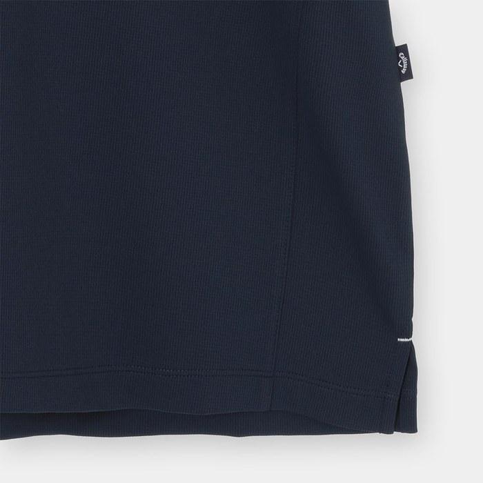 Callaway Short Sleeve Shirt Mock Neck Cool Festa Sweat-Absorbing Quick-Drying UV Cut Golf C26134105 Men's 1120_Navy L
