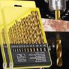 High-Speed Steel Twist Drill Bits Multi-Purpose Drill Bit Set  For Stainless Steel