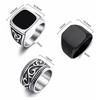 Celtic Knot Titanium Steel Men's Ring - European & American Style, Personalized Jewelry
