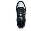 adidas Neo D-Pad Leder Bequem Vielseitig Rutschfest Abriebfest Low-Top Skate Schuhe Unisex Sneaker Schwarz JR8328