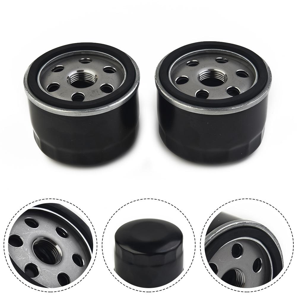 2pcs Oil Filters For Kawasaki 49065-0721 Engine Oil Filter Fits 49065-7007 OEM Replacement Lawn Mower Parts Power Equipment
