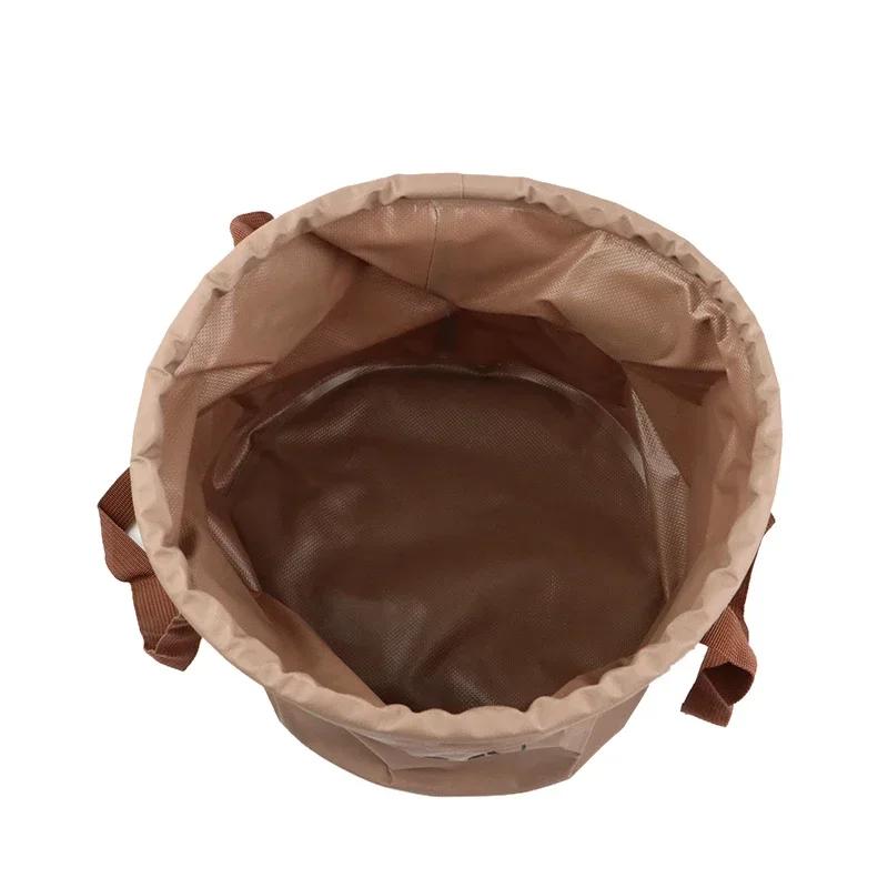 Multifunktionale faltbare Waschbecken Wasserdicht faltbarer Spülbecken Eimer Reisebecken Camping Wandern Aufbewahrung Faltbarer Eimer