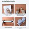 No Punching Bathroom Slipper Shelf Wall Mounted Flip Flop Shelf High Quality Shoe Rack