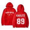 Germany Rock Band Tokio Hotel Kaulitz 89 Back Print Hoodie Unisex Women Vintage Oversized Sweatshirt Unisex's Gothic Black Streetwear