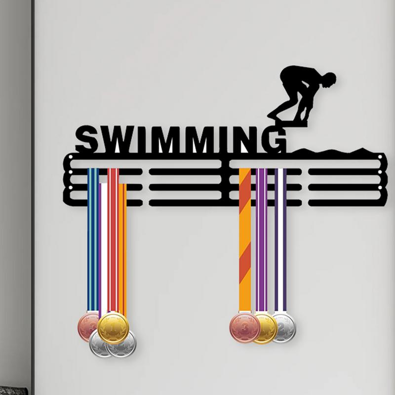 Schwimm-Ausstellungsregal Sport-Ausstellungsaufhänger Renn-Ausstellungshalter Wandaufhänger Ausstellungsregal Halter Wandmontageaufhänger Silhouette