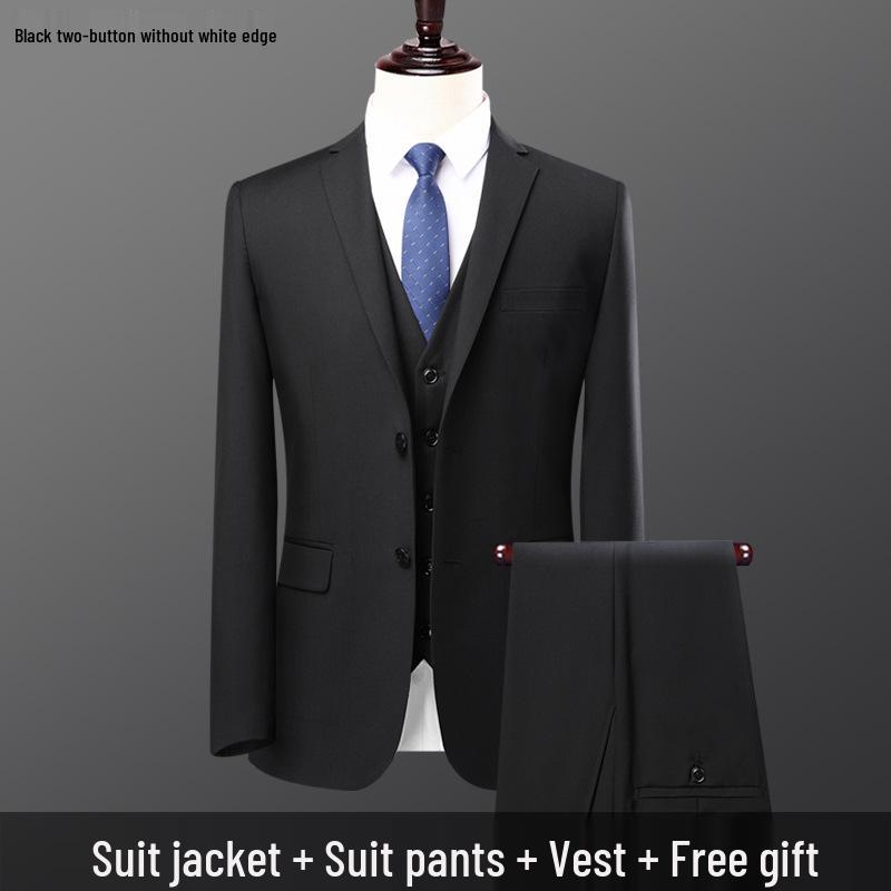 Men's Slim Fit Casual Suit Set: Wedding, Engagement, Ceremony & Business Formal Wear