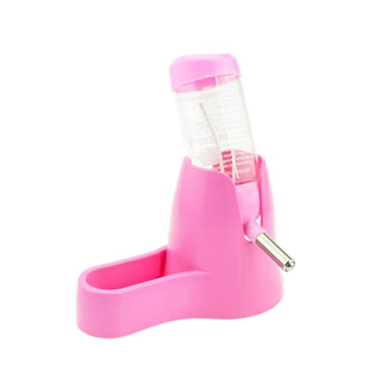 80ml/120ml Hamster Futterspender Große Kapazität Tropfsicherer Kunststoff 2 in 1 Auto Spender Wasserspender Futterbehälter Haustierbedarf