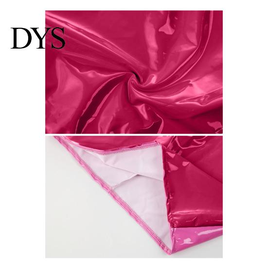 Women Skirt Imitation Leather Mini Sexy Versatile Solid Color Short Parties Clubs Bottoming Fashion Garment