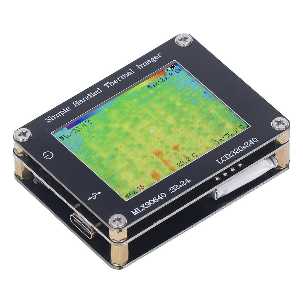 Thermal Imager Infrared Camera 2in Screen ‑ 40  celsius  to 300  celsius  Handheld Multifunctional Thermal Imager