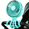 Octopus Baby Stroller & Desktop Mini Fan with USB Charging Tripod