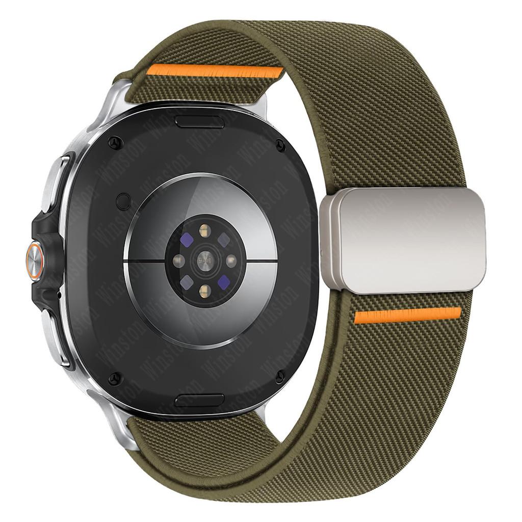 Magnetic straps For Samsung Galaxy Watch 8 40mm 44mm Nylon Coorea Bracelet For Samsung Galaxy Watch 8 Classic 46mm Strap