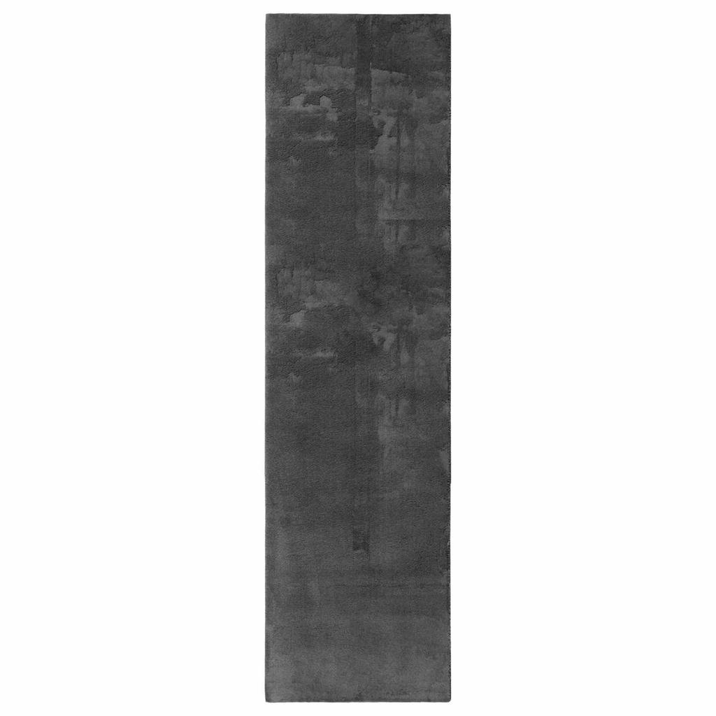 Medium Pile Soft and Washable Rug HUARTE Anthracite