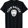 Hacker Mask Gift Computer Funny T-Shirt