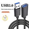 USB 3.0 Extension Cable for Computer Connection (Available in 1m, 2m, 3m) - Ideal for Keyboard, Mouse, and U Disk.