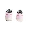 Jordan Air Jordan 1 Cushioning, Wear Resistant Low Top Vintage Basketball Shoes Unisex Pink White FQ7687-300(Team1106-)