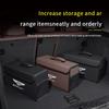 Car Trunk Leather Storage Box Foldable Stowing Tidying Bag For Bentley Continental GT MULLINER Bentayga Flying Hurtling Spurlogo XQ0