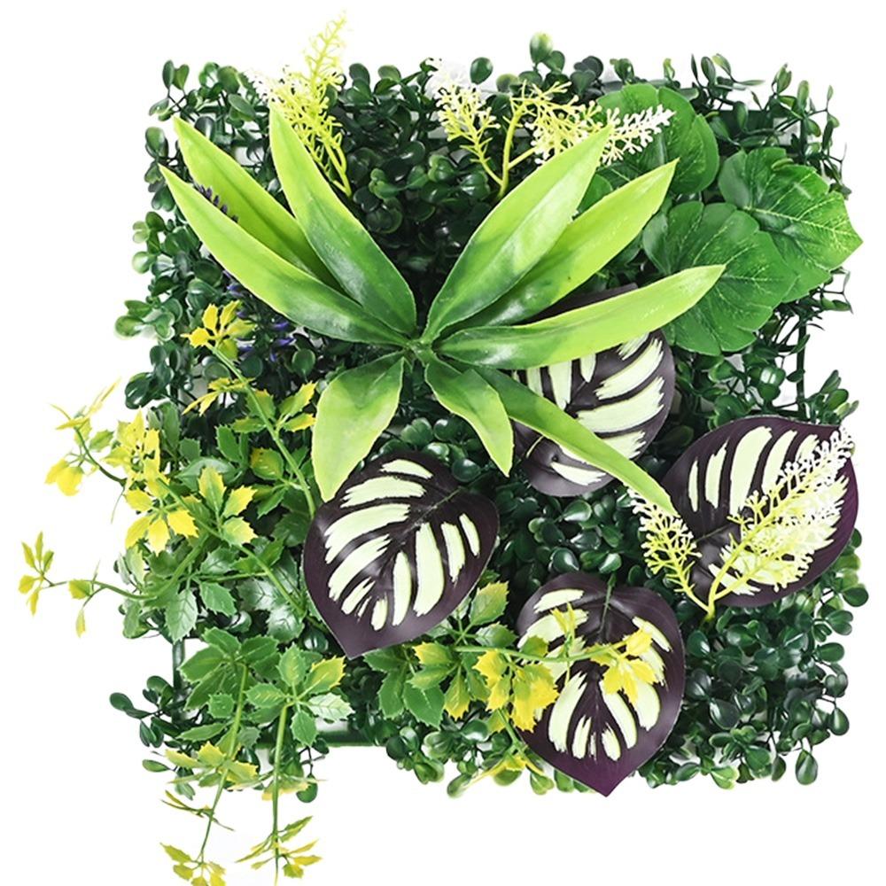 Eternal Life Artificial Plant Wall Panel DIY Artificial Fern Grass  Background Wall Decoration