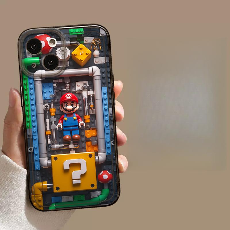 Suitable for Apple 16 Phone Case 15plus, Transparent 14 Silicone 13mini Protective Case 12promax