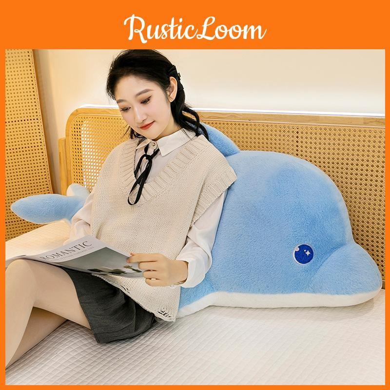 Cute Cartoon Dolphin Plush Toy Children Toy Pillow For Sofa And Decoration Room