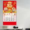 2026 Year The Horse Wall Calendars Chinese Lunar Date Calendar Tear Off Daily Calendar Hanging Lucky Character Home Office Decor