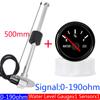 Senzor Nivel Apă+Indicator Nivel Apă 52mm Rezervor Cu Iluminare Spate Roșie 0-190 Ohm Indicator Nivel Apă pentru Mașină Barcă Motor 9-32V
