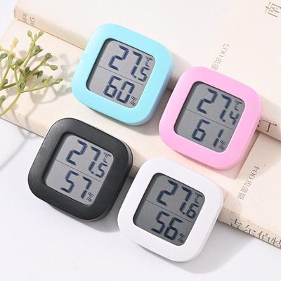 Mini-Magnet-Temperatur- und Feuchtigkeitsmonitor, präziser digitaler Temperatur- und Feuchtigkeitsmonitor mit LCD-Display für Kinderzimmer