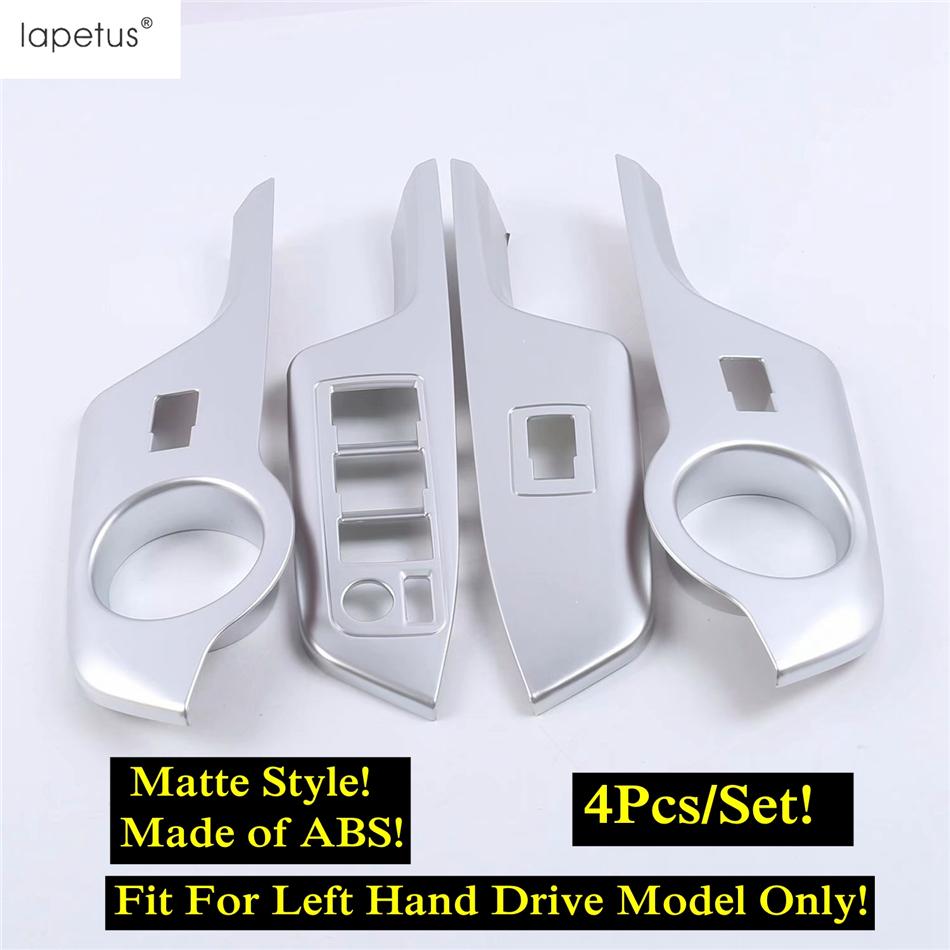 Panel Dekoracyjny Pokrywa Przycisku Podnoszenia Szyby Wewnętrznej Drzwi Samochodu Pasuje Do Toyota C-HR CHR 2016 - Akcesoria Wnętrza ABS