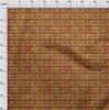 oneOone Georgette Viscose Brown Fabric Batik Sewing Fabric By The Yard Printed Diy Clothing Sewing Supplies 42 Inch Wide -