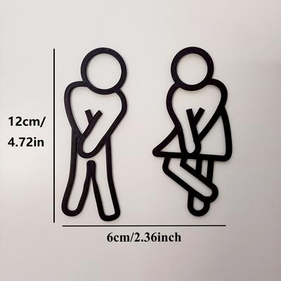 Samolepky na zeď – Samolepky na zeď do koupelny a na WC