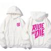 MucOff Ride or Die Sweatshirt Cotton Hooded for