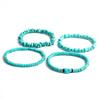 Bohemian Turquoises Beads Bracelets for Women Reiki Nature Stone Cube Cylinder Irregular Bracelets Healing Healthcare Jewelry