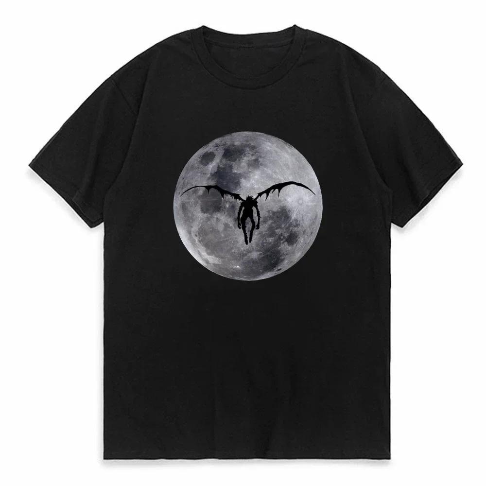Men Kawaii Cartoon Summer Tops Misa Amane Graphic Tees Japanese Anime T-shirt Death Note T Shirt Harajuku Unisex Pop Y2k Tshirt