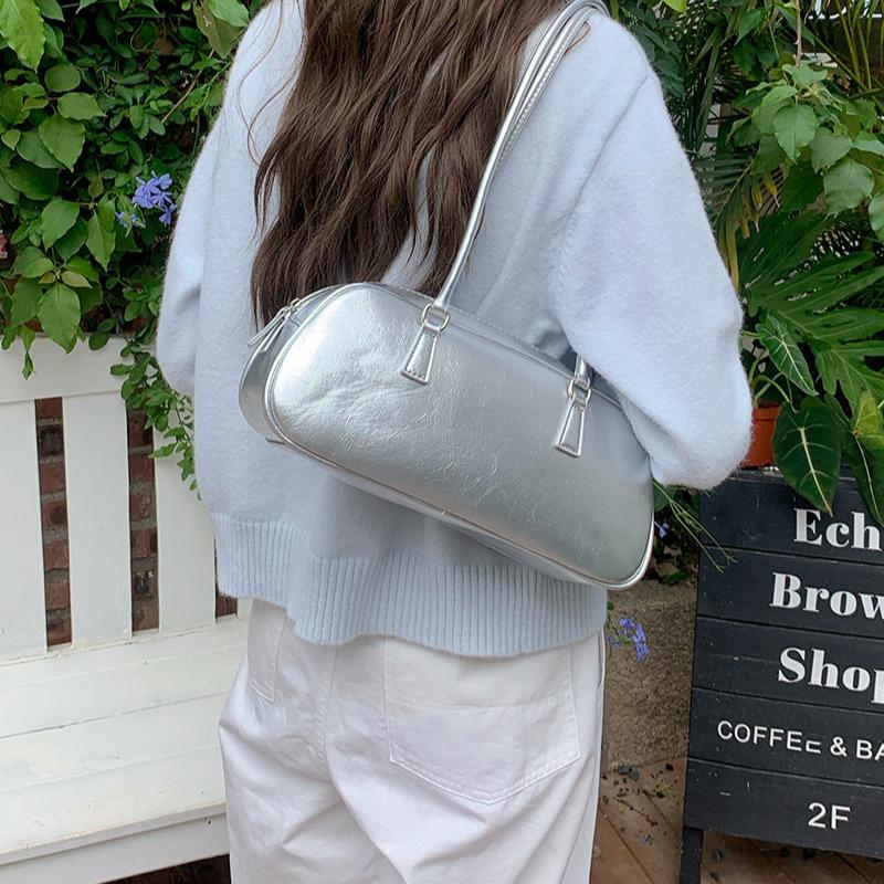 2025 Leisure Spring and Summer New Ballet Style Handheld Women's Bag Versatile Single Shoulder Underarm Bag