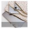 Compact Floral 11-inch Tablet & Laptop Bag with Quilted Lining and Large Capacity