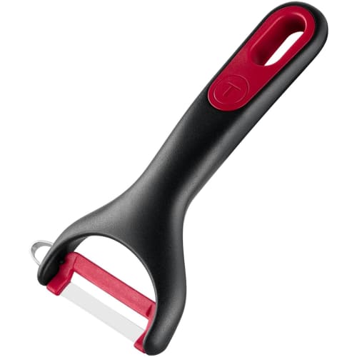 T-fal Ingenio+ Peeler with a moving blade that fits the food and easily removes sprouts, K19306, includes a protective cover