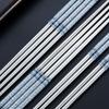 5/10/15/20Pairs Stainless Steel Porcelain Print Chopsticks Non-Slip Chinese Chopstick For Cooking Eating Easy To Clean